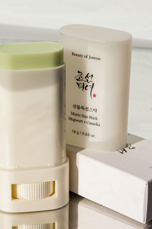 Beauty of Joseon - Matte sun stick : Mugwort + Camelia 18g (SPF50+ PA++++) X 2EA [DOUBLE SET]
