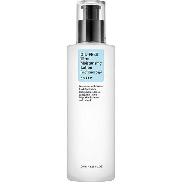 Lotion ultra-hydratante sans huile à la sève de bouleau COSRX 100 ml