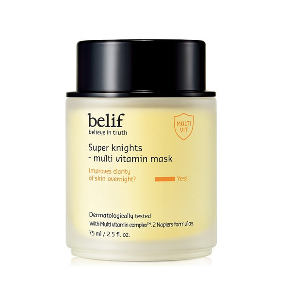 Mascarilla multivitamínica Super Knights de Belif (75 ml)