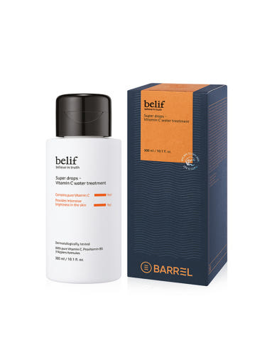 Tratamiento de agua con vitamina C Super Drops de Belif (edición en barril gigante, 300 ml)