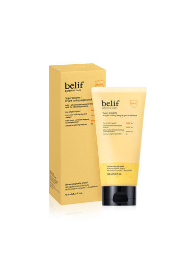 Limpiador vegano Super Knights Bright Toning de Belif (150 ml)
