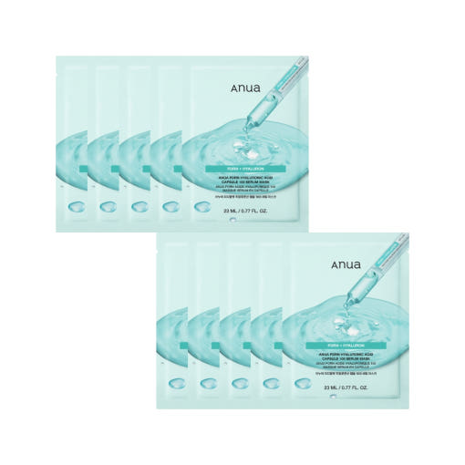 Mascarilla de suero Anua PDRN con ácido hialurónico (10 cápsulas, 23 ml)